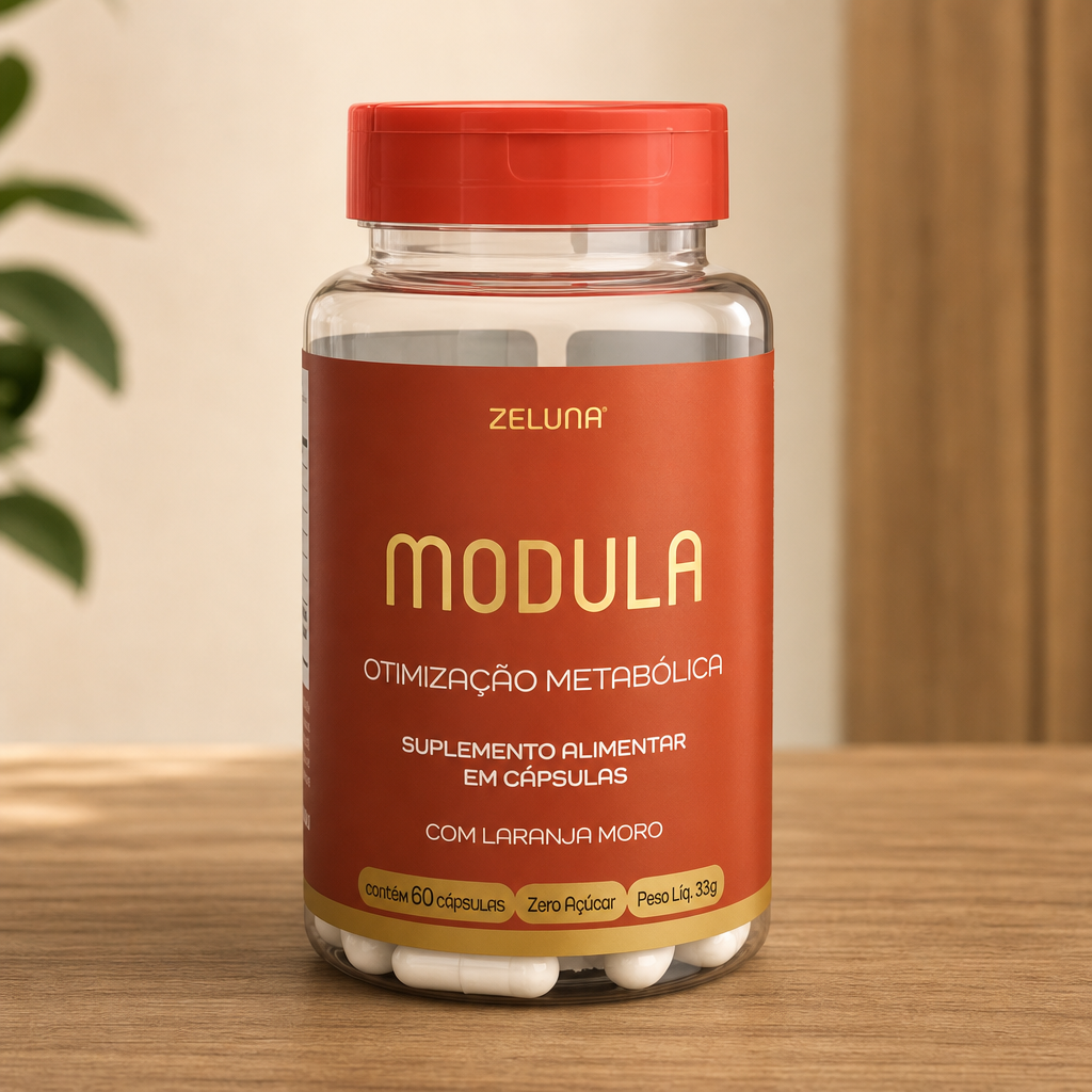 Modula | Suplemento de Energia e Foco com Cafeína e Taurina | Zeluna